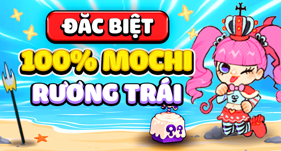 Acc có 100% có mochi trong Rương và Godhuman ( tỉ lệ có luôn song kiếm sgt ăn mochi v2 và fruits khác )